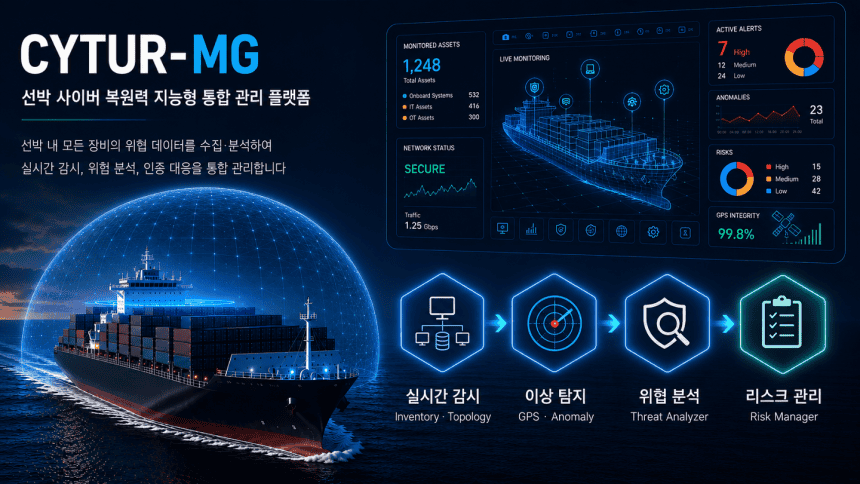‘2026 우수특허대상’을 수상한 선박 사이버보안 기업 싸이터(대표 조용현).